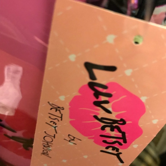 Betsey Johnson Pink &White Stripe FlamingoWris - Picture 6 of 8